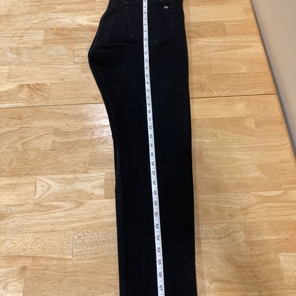 Rag & Bone Jeans Modele Mens Size 34 Classic Fit Black Straight size 34 - Picture 2 of 14